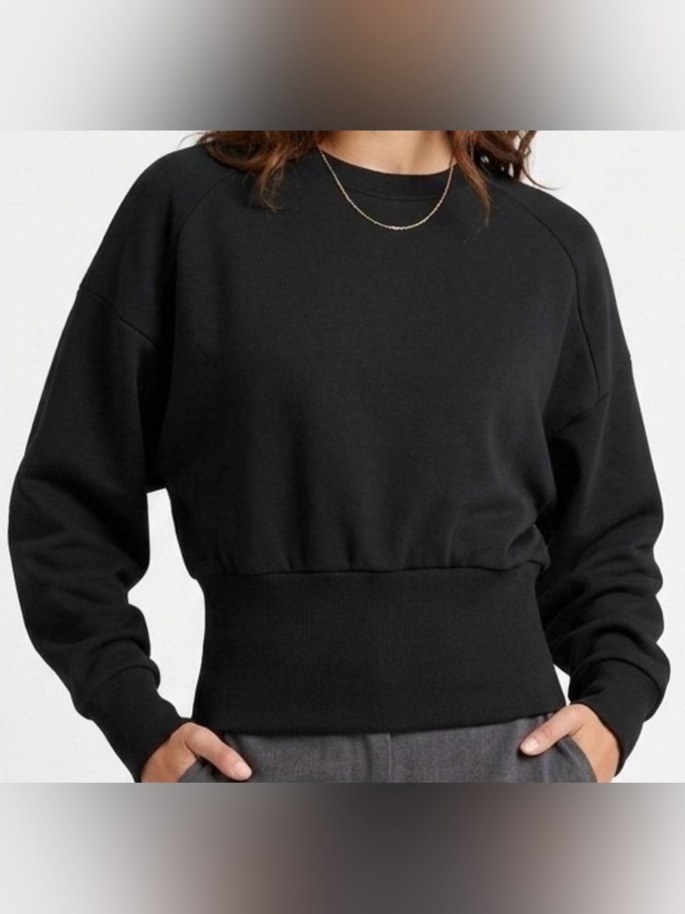 Athleta long sleeve sweatshirt – like new- L